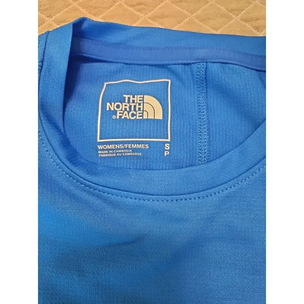 The North Face Shirt Short Sleeve Flashdry Athletic Top Womens Small - Picture 2 of 4